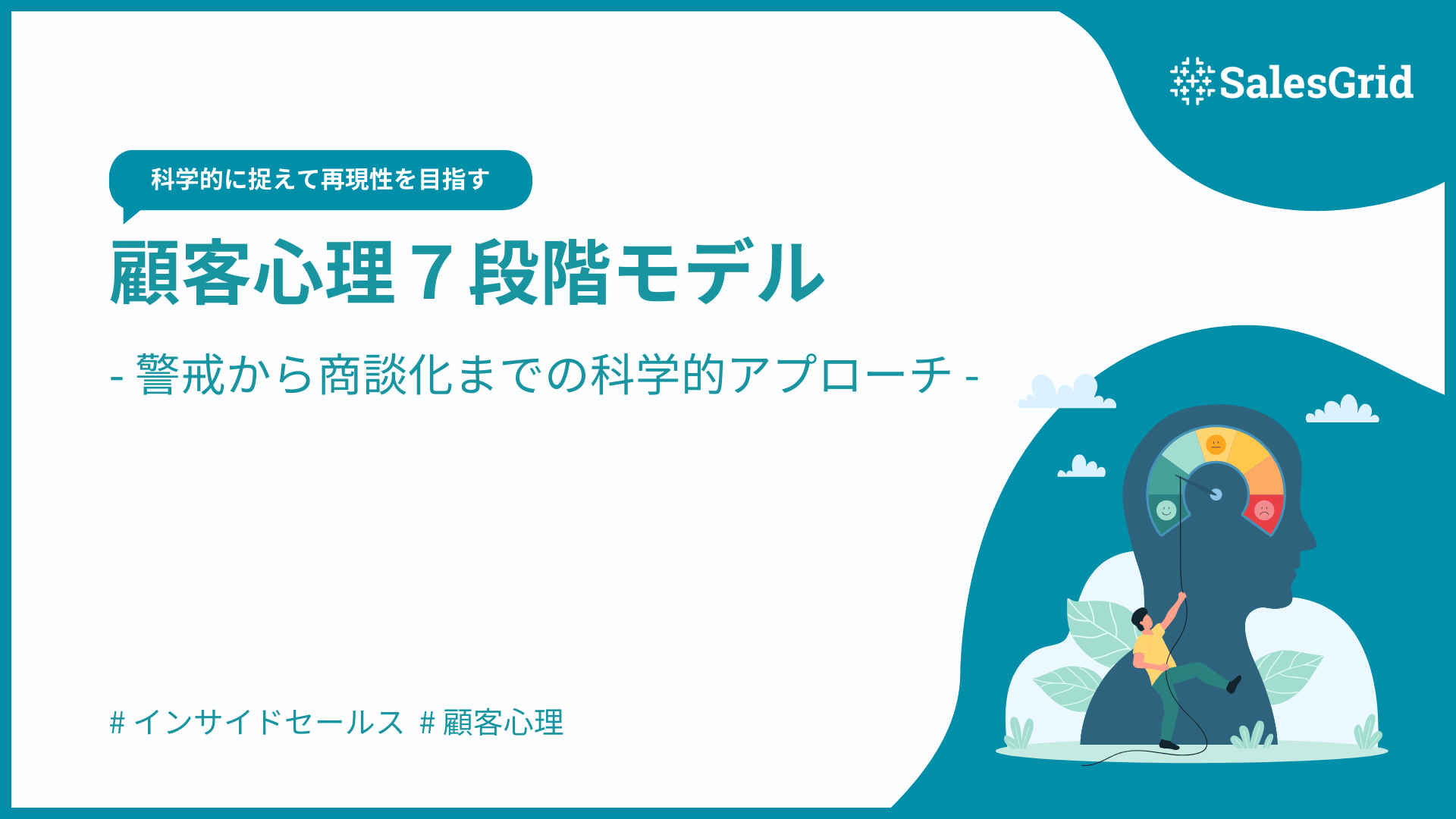 顧客心理７段階モデル｜警戒から商談化までの科学的アプローチ